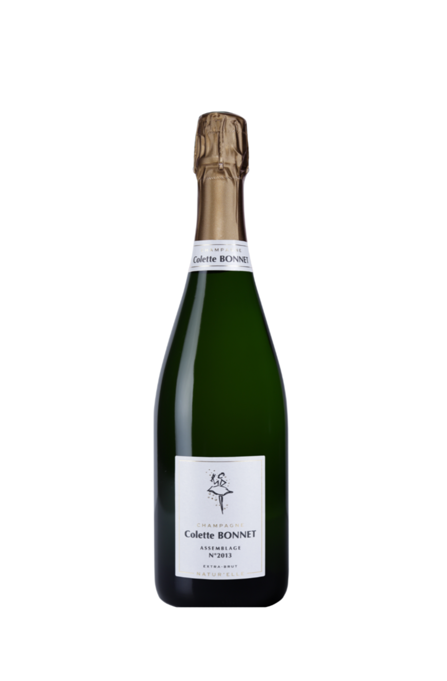 Colette Bonnet, Millésime 2013, Assemblage de Pinots noirs et Chardonnay, Extra-brut, Bio