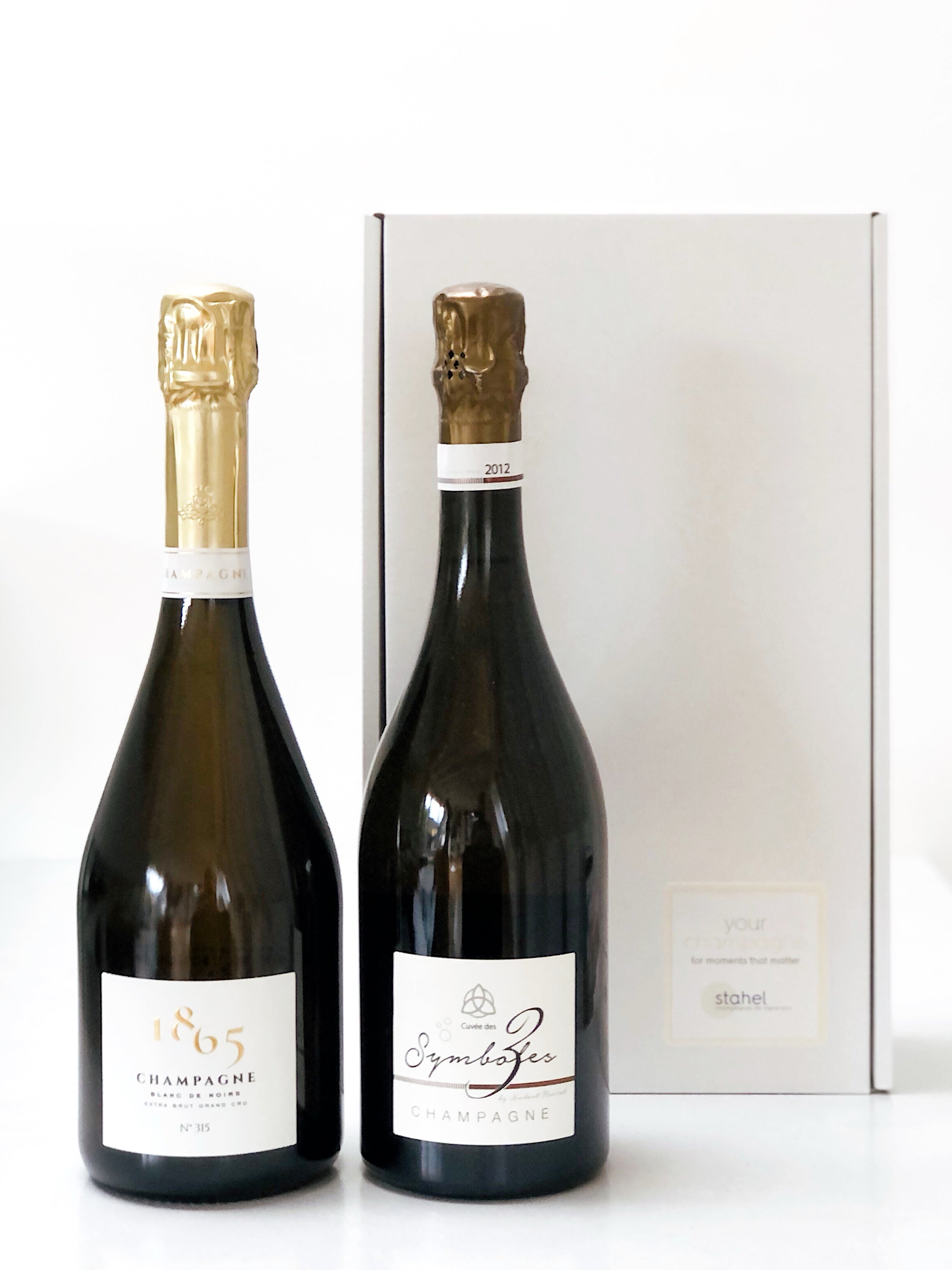 Coffret duo "Bouteilles numérotées"