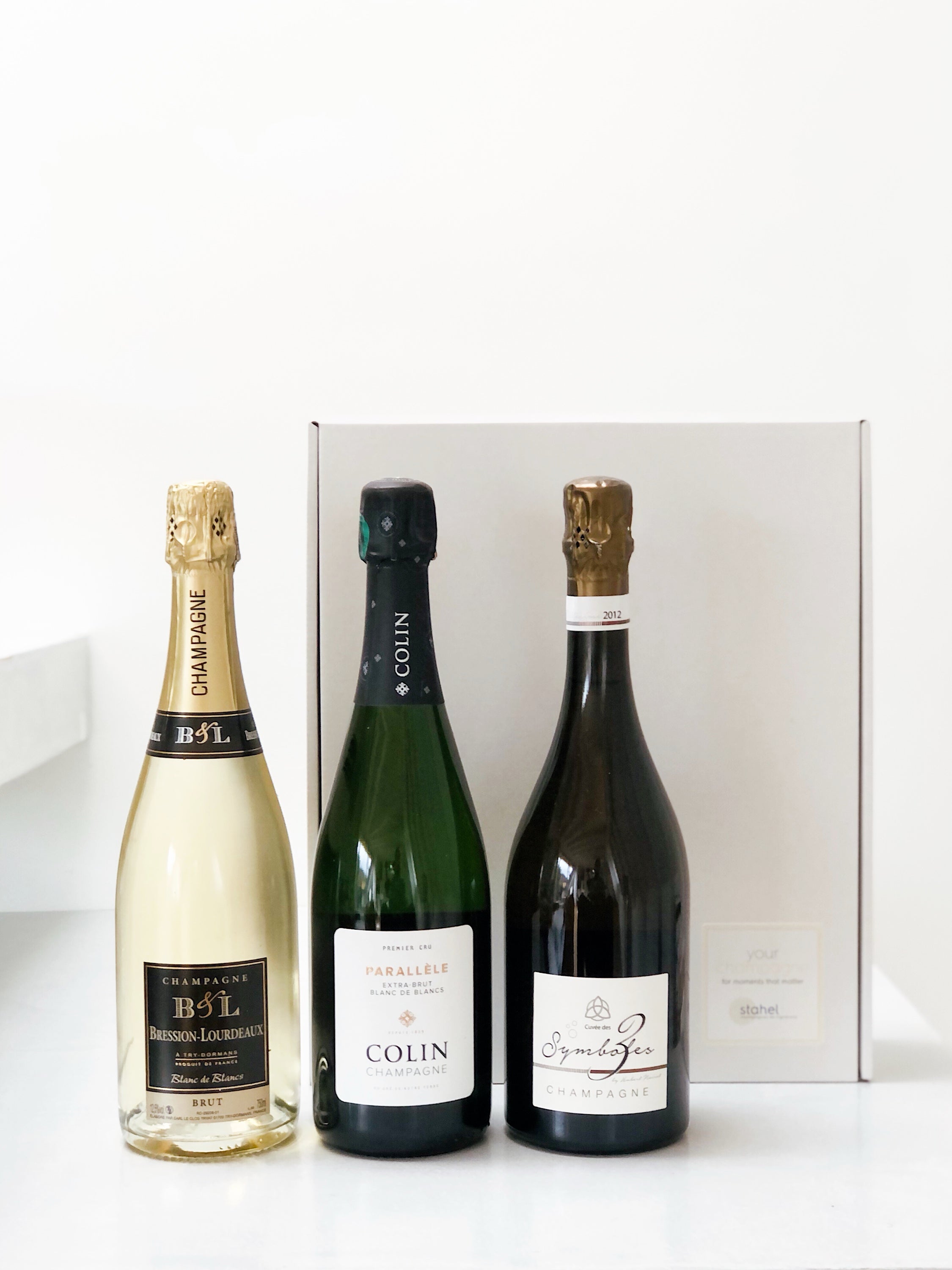 Coffret trio "Blanc de blancs"